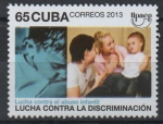 Sellos de America - Cuba -  LUCHA  CONTRA  LA  DISCRIMINACIÓN.  LUCHA  CONTRA  EL  ABUSO  INFANTIL.