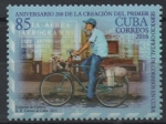 Stamps Cuba -  260th  ANIVERSARIO  DE  LA  CREACIÓN  DEL  PRIMER  SERVICIO  OFICIAL.  