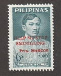 Sellos del Mundo : Asia : Filipinas : José Rizal