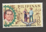 Stamps : Asia : Philippines :  Programa socio-económico de Macapagal