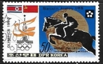 Stamps North Korea -  Juegos Olimpicos 1980 - Equitacion