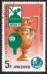 Stamps North Korea -  Campeonato de tenis de mesa - Ping pong Copa