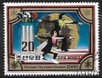 Stamps North Korea -  Juegos Olimpicos de Invierno - Patinaje artistico 