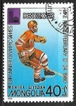 Stamps Mongolia -  Juegos Olimpicos de Invierno - Hockey sobre Hielo