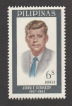 Sellos del Mundo : Asia : Filipinas : Presidente John Kennedy