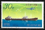 Stamps North Korea -  Tanker Sonbang