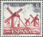 Sellos de Europa - Espa�a -  2133 - Serie turística - Molinos de La Mancha (Ciudad Real)