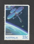 Stamps Australia -  Satélite australiano