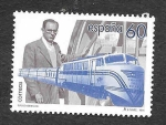 Stamps Spain -  Edf 3348 - Tren Talgo