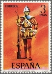 Stamps Spain -  2141 - Uniformes militares - Arcabucero de Infantería 1534
