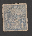 Stamps : America : Honduras :  Paisaje montañoso