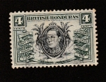 Stamps America - Belize -  Jorge VI