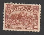 Stamps : America : Honduras :  Frutas tropicales