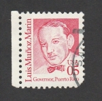Stamps United States -  Luis Muñoz Martín