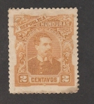 Stamps Honduras -  Presidente Luis Bográn
