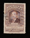 Stamps Honduras -  Conmemorativa para las presodenciales 1949-1955