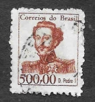 Sellos de America - Brasil -  992 - Don Pedro I