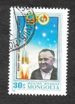 Stamps Mongolia -  1167 - Programa Espacial Cooperativo Intercosmos (Mongolia-URSS)