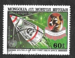 Stamps : Asia : Mongolia :  C156 - 2º Conferencia de la ONU Sobre Usos Pacíficos del Espacio Exterior