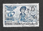 Stamps Tunisia -  348 - Monastir