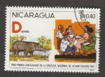 Sellos de America - Nicaragua -  Danto