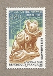 Stamps France -  Civilización de los Arawaks de Guadalupe