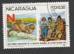 Stamps Nicaragua -  Nutria
