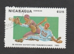 Sellos de America - Nicaragua -  IX Juegos Panamericanos