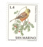 Stamps San Marino -  Escribano hortelano