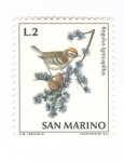 Stamps San Marino -  Reyezuelo listado