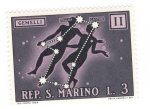 Stamps San Marino -  Géminis
