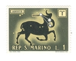 Stamps San Marino -  Aries