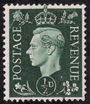 Sellos de Europa - Reino Unido -  Jorge VI - Impuesto postal