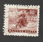 Stamps Hungary -  Motorista