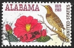 Stamps United States -  878 - 150 años del estado de Alabama en la Unión