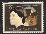 Sellos de America - Estados Unidos -  1004 - Willa Sibert Cather, premio Pulitzer