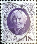Stamps United States -  1011 - Doctora Elizabeth Blackwell