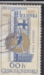 Stamps Czechoslovakia -  OLIMPIADA DE HELSINKI