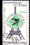 Stamps Czechoslovakia -  OLIMPIADA DE PARÍS 