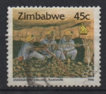 Stamps : Africa : Zimbabwe :  TRABAJO  EN  EQUIPO
