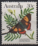 Stamps Australia -  CHLORINDA  HAIRSTREAK