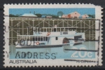 Stamps Australia -  VAPOR  DE  PASAJEROS  CANBERRA