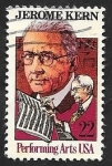 Stamps United States -  1558 - Jerome Kern, compositor 