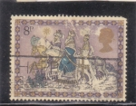 Stamps United Kingdom -  REYES MAGOS 