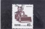 Stamps North Korea -  EXCAVADORA 