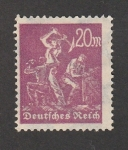 Stamps Germany -  Mineros