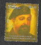 Stamps El Salvador -  Ernesto Antonio Claramount Rozeville