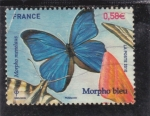 Stamps : Europe : France :  MARIPOSA