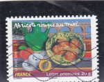 Stamps : Europe : France :  ALBARICOQUES ROJOS CON MIEL 