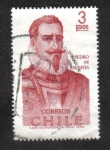 Stamps Chile -  Historia del descubrimiento y conquista de Chile.